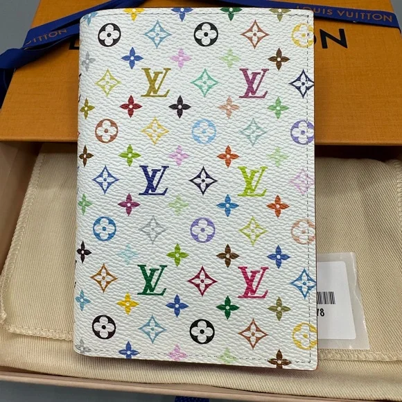 Louis Vuitton x Takashi Murakami multicolor passport holder - Picture 7 of 7
